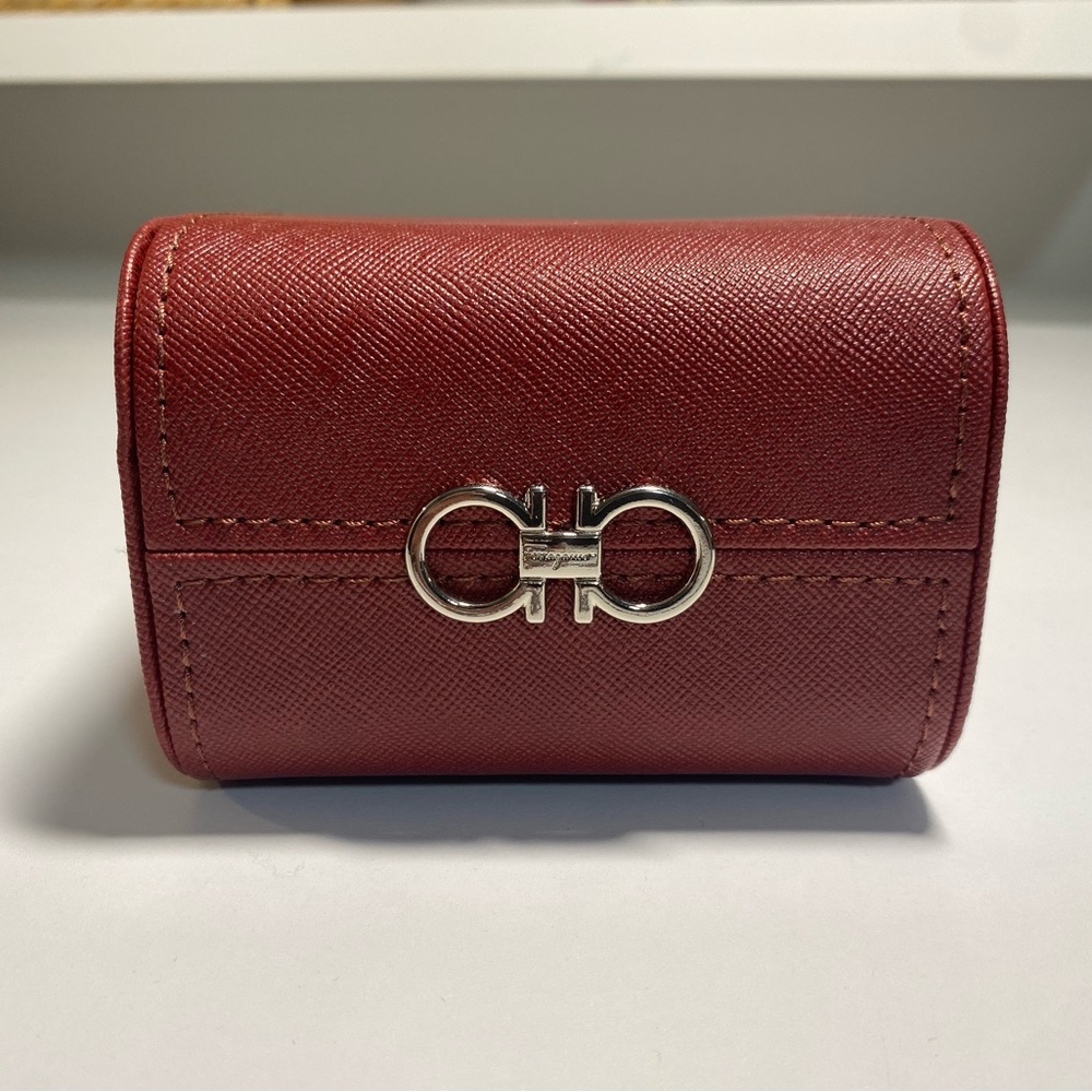Salvatore Ferragamo Red Watch Case